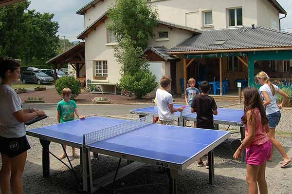 ping pong camping puy de dome