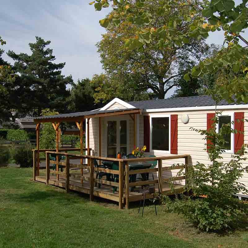 mobil home lac chambon